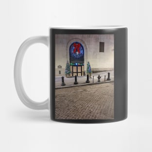 Wall St Wreath Mug